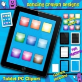 Tablet PC Clip Art Frames and Borders