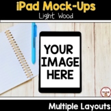 Ipad Mock Ups for Digital Resources Light Wood