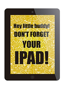 Preview of Ipad reminder