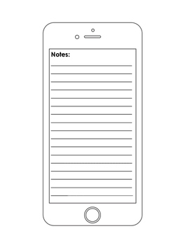 Preview of Iphone Notes