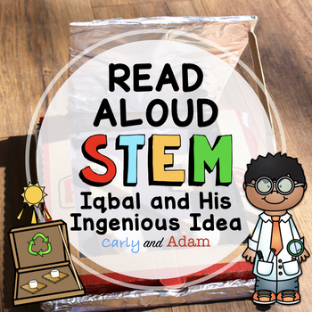 Preview of Build a Solar Oven Iqbal READ ALOUD STEM™ Activity