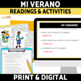End of the Year Activities Spanish 1 Lesson Plans for Mi V