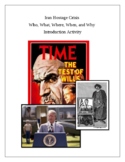 Iran Hostage Crisis: Who, What, Where, When, and Why Activity