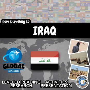 Preview of Iraq - Global Studies  Reading, Activities, Slides & Digital INB