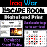 Iraq War Activity Escape Room (War on Terror Unit)