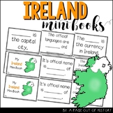 Ireland Country Mini Books for Social Studies