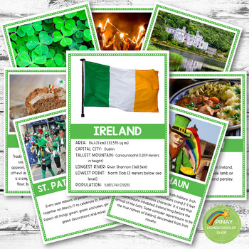 Preview of Ireland Country Study Learning Pack