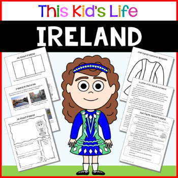 Preview of Ireland Country Study: Reading & Writing + Google Slides/PPT Distance Learning