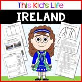 Ireland Country Study: Reading & Writing + Google Slides/P