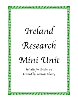 Preview of Ireland Research Mini Unit