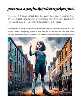 Preview of Irene’s Steps: A Story from the Troubles in Northern Ireland - Realistic Fiction