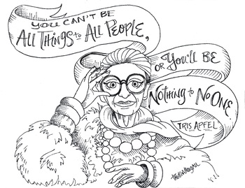 Preview of Iris Apfel quote