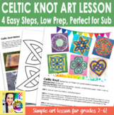Irish Celtic Knot St Patricks Day Low Prep Elementary Art 