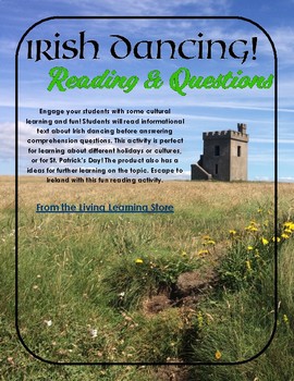Preview of Irish Dancing Reading and Questions