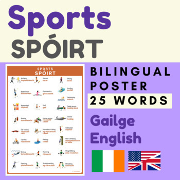 Preview of Irish Gaeilge SPORTS | Irish Gaeilge spóirt