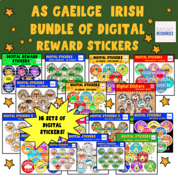 Preview of Irish Language As Gaeilge  - Great Value Bundle - Digital Stickers