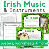 Irish Music Instruments - Music Around the World Activitie