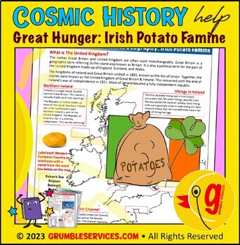 Preview of World History: The Great Hunger • Irish Potato Famine, Ireland, & Western Europe