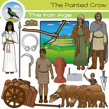 Preview of Iron Age Clip Art Set - Ancient History