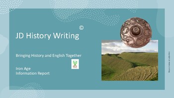 Preview of Iron Age and Information Report Extended Writing Lesson