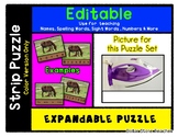 Iron - Expandable & Editable Strip Puzzle w/ Multiple Options *sp
