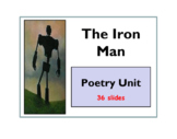 Iron Man Poetry Unit Plan + PowerPoint + Activities