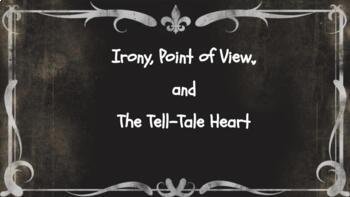 Preview of Irony, Point of View, and "The Tell-Tale Heart" by Edgar Allan Poe