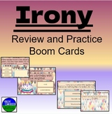 Irony Review and Practice Boom Cards