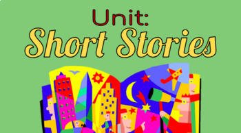 Preview of Irony Short Stories Unit - Google Slides