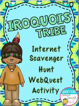 Preview of Iroquois American Indians of the Northeast - Internet Scavenger Hunt WebQuest