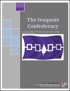 Preview of Iroquois Confederacy Lesson Plan