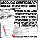 Iroquois Confederacy Webquest with Digital Option