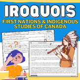 Iroquois: First Nations in Canada Informational Passage, W