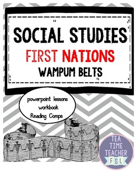 Preview of Iroquois Wampum Belts - Social Studies FRENCH / FRANÇAIS
