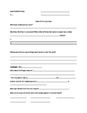 Iroquois Worksheet