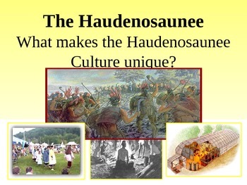 Preview of Iroquois/Haudenosaunee Culture PowerPoint-FREEBIE!!