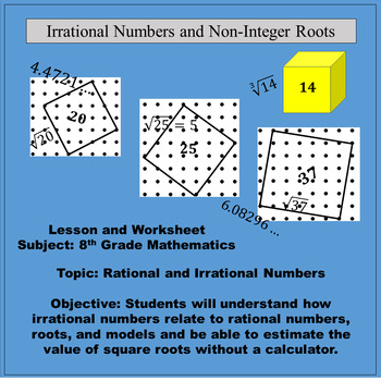 Preview of Irrational Numbers and Non-Integer Roots