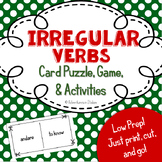 Irregular Italian Infinitive Verb Puzzle