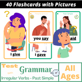 Irregular Past Simple Flashcards (ALL AGES)