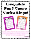 Irregular Past Tense Verbs Bingo
