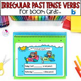 Irregular Past Tense Verbs - Grammar BOOM Cards