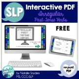Irregular Past Tense Verbs - Interactive No Print PDF - Freebie