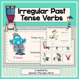 Speech Therapy Irregular Past Tense Verbs K-5th Grade