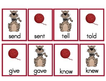 simple past tense playing cards  Simple past tense, Past tense, Verbs  activities