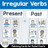 Irregular Past Tense Verbs Pocket Chart Cards