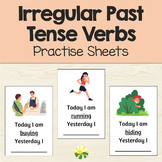 Irregular Past Tense Verbs Practise Sheets | ABLLS-R J6