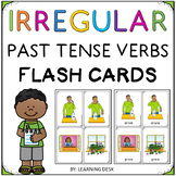 Irregular Past Tense Verbs Speech Therapy Cards (Irregular