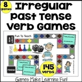 Irregular Past Tense Verbs - Past Tense Verb Games - ESL