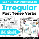 Irregular Past Tense Verbs Worksheets & Poster for 2nd Gra