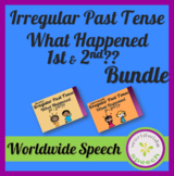Irregular Past Tense: What Happened 1st & 2nd  Bundle; ELA; Grammar